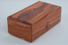 Load image into Gallery viewer, Vintage Lane Mini Cedar Chest Jewelry Keepsake Box Fredman Brothers Vandalia IL