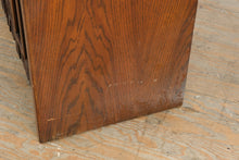 Load image into Gallery viewer, 1970s Lane Pueblo Brutalist Oak Nightstand Cabinet