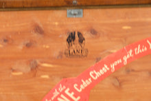 Load image into Gallery viewer, Lane Art Deco Cedar-Lined Hope Chest – Carved Front Blanket Trunk