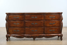 Load image into Gallery viewer, Lane Solid Cherry French Provincial Louis XV–Style Nine-Drawer Dresser