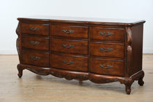 Load image into Gallery viewer, Lane Solid Cherry French Provincial Louis XV–Style Nine-Drawer Dresser