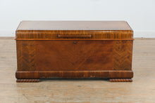 Load image into Gallery viewer, Vintage Lane Hope Chest Cedar Chest Waterfall Walnut Storage Trunk