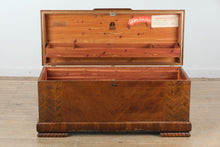 Load image into Gallery viewer, Vintage Lane Hope Chest Cedar Chest Waterfall Walnut Storage Trunk