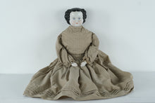 Load image into Gallery viewer, Antique 19th-Century China Head Doll w/ Original Clothing & Leather Boots ā 32" Tall