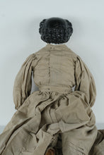 Load image into Gallery viewer, Antique 19th-Century China Head Doll w/ Original Clothing & Leather Boots ā 32" Tall