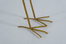 Load image into Gallery viewer, Large Blue Metal Crane Garden Sculpture