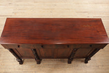 Load image into Gallery viewer, Large Flamed Mahogany Antique Buffet