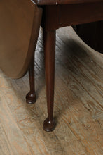 Load image into Gallery viewer, Large Mahogany Baker Dupree Drop Leaf Dining Table