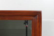 Load image into Gallery viewer, Large Mahogany Framed Mirror - 46" x  32"