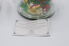 Load image into Gallery viewer, Sorelle Santa Christmas Lighted Glass Cloche Figurines Set of 2 HSN