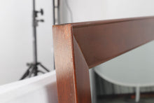 Load image into Gallery viewer, Large Mahogany Framed Mirror - 49" x 33"