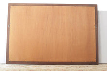 Load image into Gallery viewer, Large Mahogany Framed Mirror - 49" x 33"