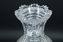 Load image into Gallery viewer, Large American Brilliant Cut Glass Vase – 14" Tall, Pinwheel Pattern