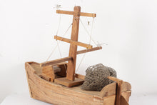 Load image into Gallery viewer, Large Wooden Boat