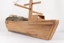 Load image into Gallery viewer, Large Wooden Boat
