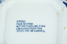 Load image into Gallery viewer, Bombay Blue & White Porcelain Planter Cachepot Floral Motif Chinoiserie Decor 7"