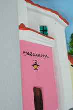 Load image into Gallery viewer, “Las Casitas” Venezuelan Handcrafted Wall Plaque – Colorful Margarita Island Village Scene