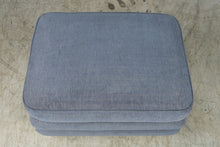 Load image into Gallery viewer, La-Z-Boy Courtney Blue Upholstered Ottoman 024461
