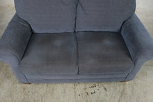 Load image into Gallery viewer, La-Z-Boy Courtney Blue Upholstered Loveseat Sofa