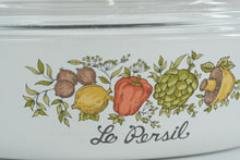 Load image into Gallery viewer, Corning Ware P-83-B 16cm Saucepan with Lid – “Le Persil” Vegetable Motif – Rare Pattern