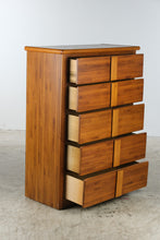Load image into Gallery viewer, Lea Furniture Oak Five Drawer Tall Chest of Drawers
