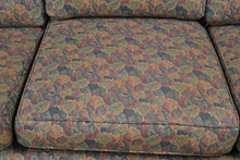 Load image into Gallery viewer, Vintage Floral Leaf Upholstered Couch 84 Inch Traditional Sofa