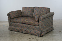 Load image into Gallery viewer, Vintage Floral Leaf Upholstered Loveseat 60 Inch Traditional Sofa