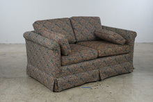 Load image into Gallery viewer, Vintage Floral Leaf Upholstered Loveseat 60 Inch Traditional Sofa