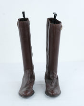 Load image into Gallery viewer, Franco Sarto L Ranger Womens Tall Riding Boots Brown Leather Size 8M