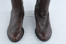 Load image into Gallery viewer, Franco Sarto L Ranger Womens Tall Riding Boots Brown Leather Size 8M