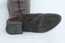 Load image into Gallery viewer, Franco Sarto L Ranger Womens Tall Riding Boots Brown Leather Size 8M