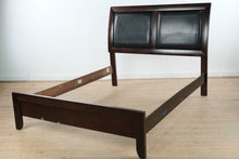 Load image into Gallery viewer, Modern Queen Size Espresso Bed