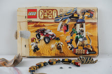 Load image into Gallery viewer, LEGO Pharaoh's Quest 7325 – Cursed Cobra Statue – Opened, Used