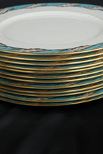 Load image into Gallery viewer, Vintage Lenox Belleville Sea Green 60 Piece China Dinnerware Set Service for 12 USA