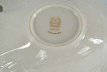 Load image into Gallery viewer, Lenox Dove Collection Porcelain Dish – 8" Ivory Sculpted Dove Bowl w/ 24K Gold Trim, Made in USA