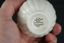 Load image into Gallery viewer, Lenox Floral Melody Bone China Bud Vase American by Design Gold Trim Ivory