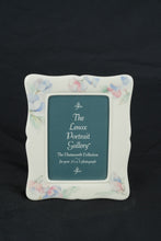 Load image into Gallery viewer, Lenox Chatsworth Collection Porcelain Picture Frame Floral 3x5 Photo USA