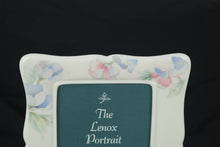 Load image into Gallery viewer, Lenox Chatsworth Collection Porcelain Picture Frame Floral 3x5 Photo USA
