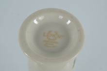 Load image into Gallery viewer, Lenox “Rose Manor” Bud Vase – 7.5" Ivory Porcelain with Pink Rose Florals & 24K Gold Trim