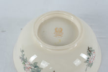 Load image into Gallery viewer, Lenox Serenade China Serving Bowl Floral Gold Trim USA