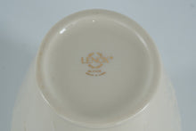 Load image into Gallery viewer, Lenox Masterpiece Collection Small Vase – 7.5" Ivory Embossed Floral Porcelain w/ 24K Gold Trim, Made in USA