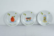 Load image into Gallery viewer, Revol Les Olives de Provence Appetizer Plates Set of 5 Crate and Barrel 7.5 Inch