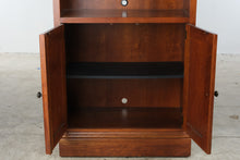 Load image into Gallery viewer, Lexington Solid Wood Library Bookcase Cabinet with Glass Shelves and Lighting