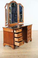 Load image into Gallery viewer, Lexington Chez Michelle Vanity Desk with Mirror and Glass Top