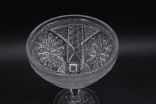 Load image into Gallery viewer, Bryce Brothers Regal Paneled Forget Me Not EAPG Covered Compote 1883