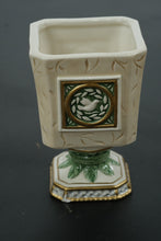 Load image into Gallery viewer, Fitz & Floyd Classics Georgian Collection Lidded Sugar Jar – Handcrafted Ceramic with Dove Motif, 7” Tall