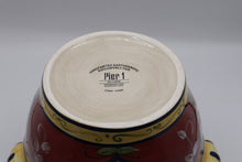 Load image into Gallery viewer, Pier 1 Vallarta Hand Painted Lidded Canister 11.5 Inch