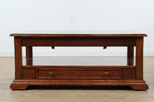 Load image into Gallery viewer, Traditional Cherry Lift Top Coffee Table with Drawer and Shelf Storage