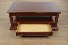 Load image into Gallery viewer, Traditional Cherry Lift Top Coffee Table with Drawer and Shelf Storage