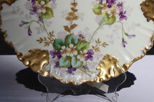 Load image into Gallery viewer, Limoges France Antique Hand Painted Floral Plate - 13"